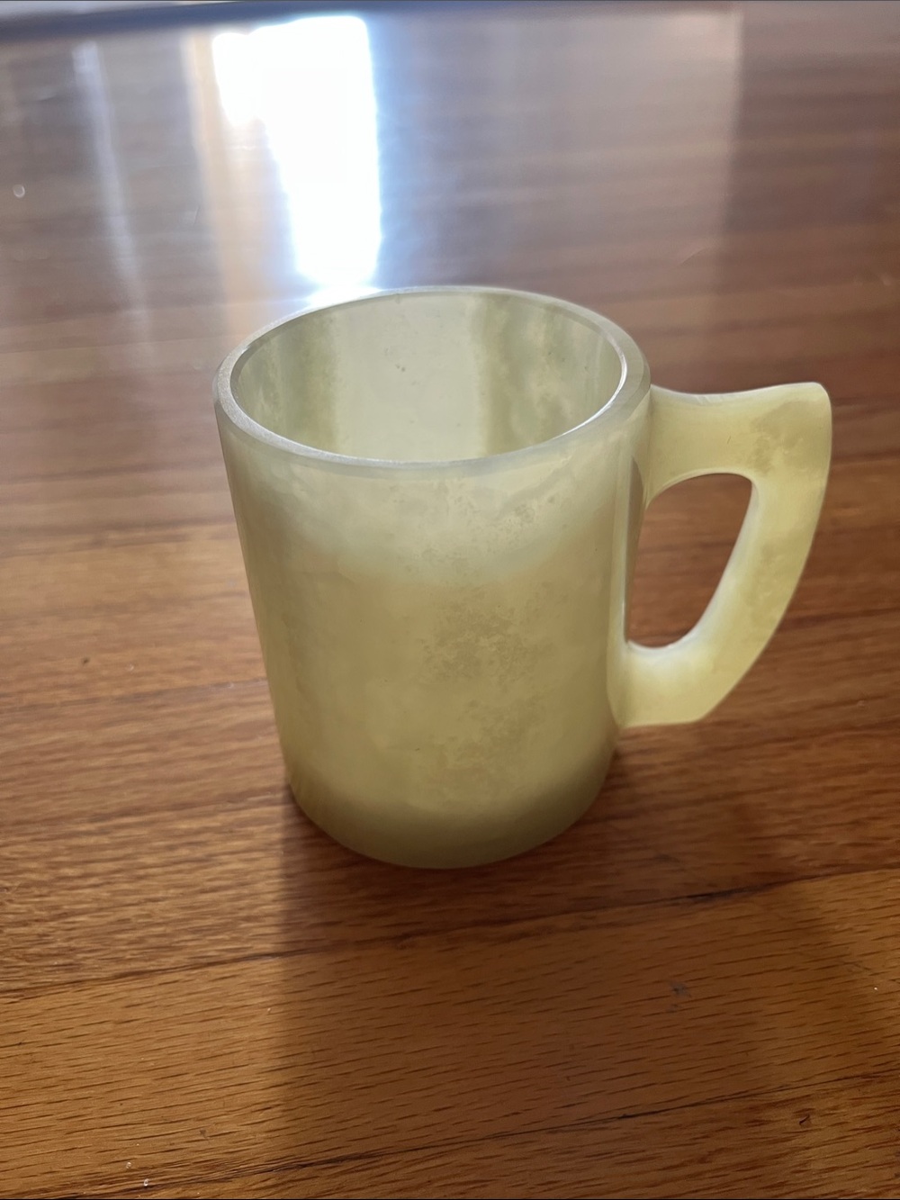 Coffee cup made of Pakistan Onyx